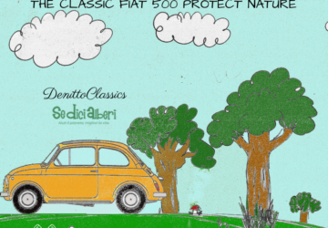 Here is an incredible discovery: The vintage Fiat 500s protect the environment.
