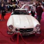 Birmingham NEC motor show - classic italian car - fiat 500 dealer